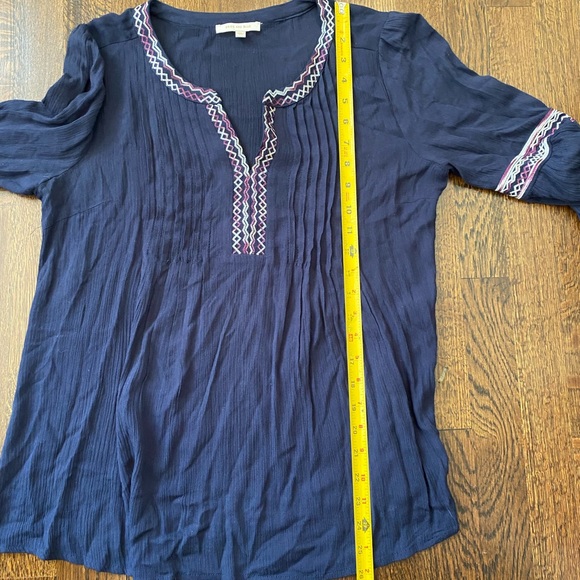 Skies Are Blue Elettra Embroidered Top Small - Picture 14 of 16